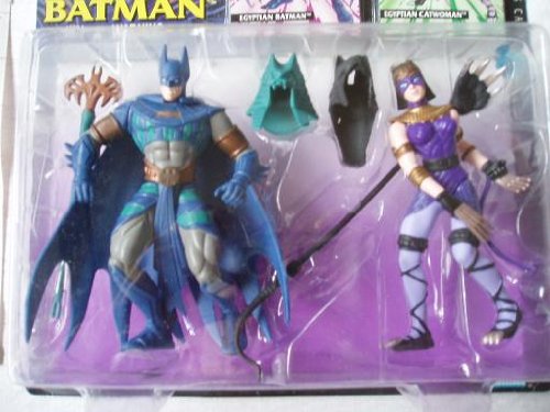  Egyptian Baman & Catwoman Action Figure 2 Pack