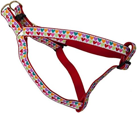 Pop Hearts Dog Harness - Small