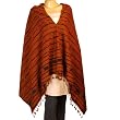 Woman Shawl Tribal Embroidered Wool Wrap 80 x 35 inches