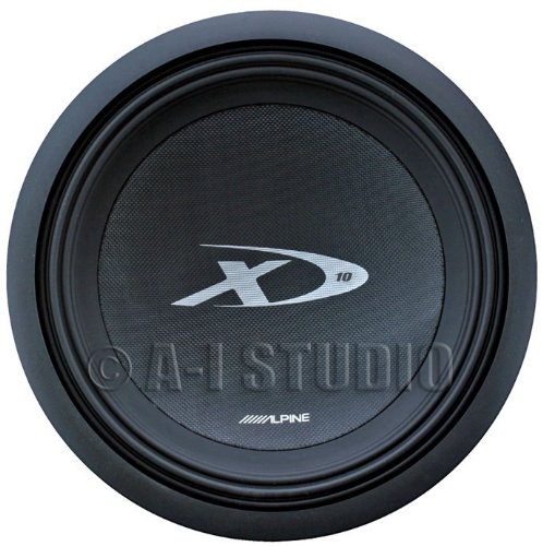 Alpine SWX-1043D Type-X 10 Subwoofer