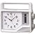 SEIKO CLOCK (セイコー クロック) アナログ 防災 目覚し時計 ラジオ 懐中電灯 手動発電機 KR870N