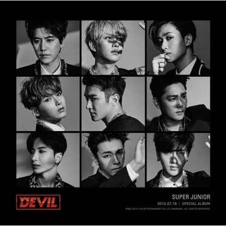 (2次分) SUPER JUNIOR スペシャルアルバム Devil (韓国盤)(初回限定ポスター/特典付)(ワンオンワン店限定)