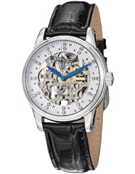 Stuhrling Original Womens 576.11152 Vogue Audrey Stella Automatic Skeleton Swarovski Crystal Stainless Steel Case Watch
