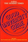 The Sunday times good university guide