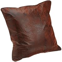 Croscill Home Plateau 26-Inch by 26-Inch European Sham, Brown