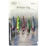5 Fladen Rodskar 12g Fishing Tackle Lures Size 8 Trebles