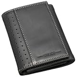 Guess Men's Credit Card Trifold, Black, One Size