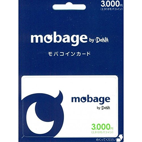 Mobage モバコインカード 3000