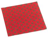 Caspari Dots Paper Dinner Napkin Package, Red and Green