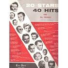 Buy 20 Stars, 40 Hits for all Organs [sheet music book] by various