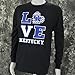University of Kentucky Love KY on Long Sleeve Black Shirt