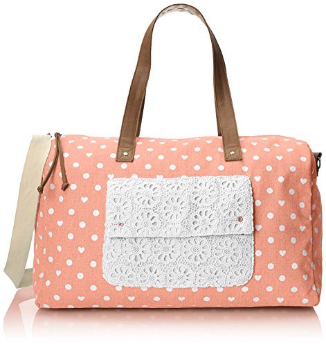 Wild Pair Printed Dot Weekender Duffle Bag