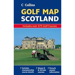 Golf Map of Scotland