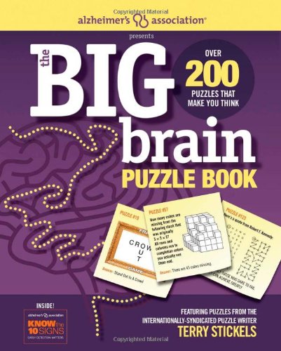 Alzheimer's Association Presents The Big Brain Puzzle Book Book Image