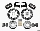 Wilwood 140-0263-BD FDL Rear Drag Kit, Drilled Rotor Chev 12 Bolt w C-Clips
