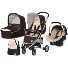 Hauck 142174 Kinderwagenset Malibu All in One: inkl. Wanne, Zero Plus Comfort, Wickeltasche, Wetterschutz   POOH DOODLE