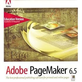 Click here to buy Adobe Pagemaker 6.5(Education Version).