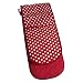 Retro Red Spotty Double Oven Glove