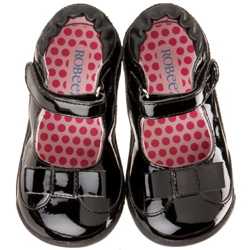 Robeez Tredz Cute Bow Mary Jane (Infant Toddler)