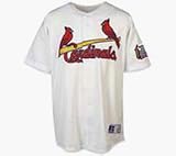 Yadier Molina St. Louis Cardinals Authentic Home Jersey, With #4 from Majestic Athletic