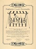1920 Ad Englander Couch Hammock Spring Bed Patio Garden - Original Print Ad