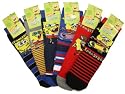 New SPONGEBOB SQUAREPANTS Boys Socks 6pk