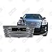 Chrome Grille OVERLAY / INSERT is compatible with 2010 2011 2012 2013 2014 2015 GMC Terrain