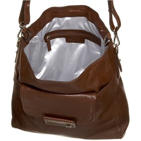 Calvin Klein Glazed Leather Tote