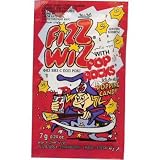 Fizz Wizz Popping Candy -10 pack Strawberry Flavour - Popular Kids Party Bag Fillers!