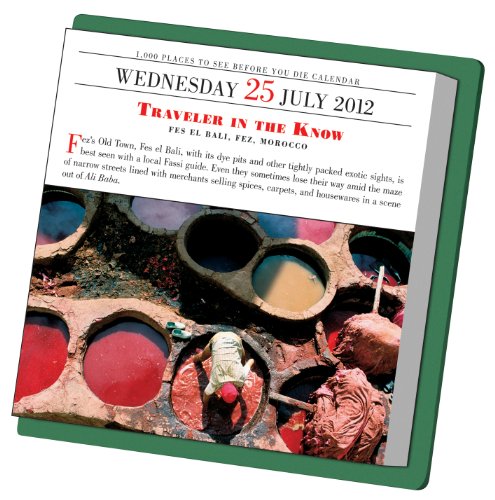 1,000 Places to See Before You Die 2012 Page-a-Day Calendar [Calendar]