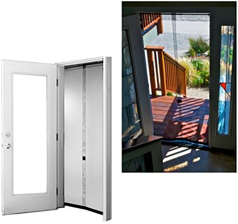 Portable and Reversible Screen Hands Free Door (96" by 72")