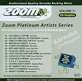Zoom Karaoke CD+G - Platinum Artists 71: The Kinks, Dave Clark Five & Manfred Mann