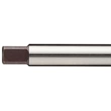 Dormer E500/E513 High-Speed Steel Straight Flute Tap, Uncoated (Bright) Finish, Round Shank With Square End