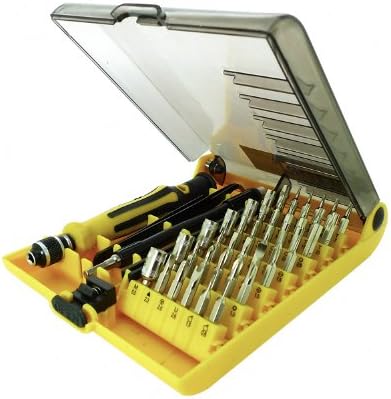 LB1 High Performance New Mini Universal Tool Kits for HP ProLiant ML310e G8 686234-S01 4U Micro Tower Server-1 x Intel Xeon E3-1230V2 3.3GHz Multipurpose 45-Piece Precision Screwdrivers Repair Tool Set