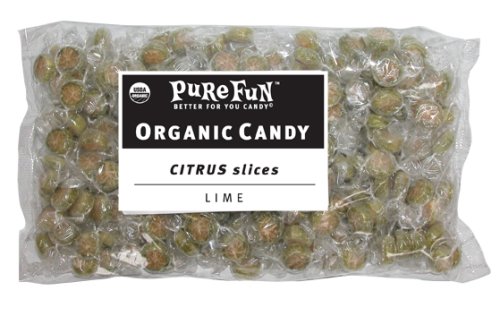 Pure Fun Certified Organic Bulk Lime Slice Citrus Slices, 48-Ounce Unit by Pure Fun