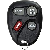 KeylessOption Replacement 4 Button Keyless Entry Remote Control Key Fob Compatible with 10246215