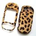 Pantech Matrix Pro C820 AT&T Rubberized Snap On Protector Hard Case Image Cover "Leopard Pattern" Design