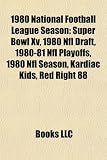 Produkt-Bild: 1980 National Football League Season: 1980 NFL Draft