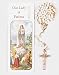 Bookmark Rosary - Our Lady of Fatima - Bookmark and Full 14" Rosary - Exclusively from the Studios of Cromo NB (Milano, Italy)