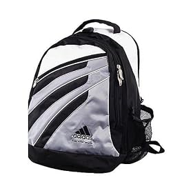 Adidas Barricade Tour Tennis Backpack Tennis Bag - Silver 207611 by 