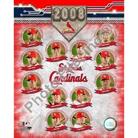  St. Louis Cardinals 2008 Team Composite 8x10