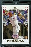 2007 Topps Opening Day #127 Jhonny Peralta Cleveland Indians - Mint Condition - Shipped in Protective Display Case !