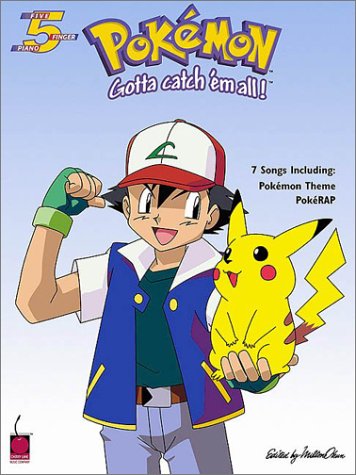 Books: Pokemon Five Finger Piano
