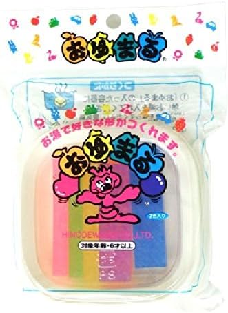Semi transparent plastic clay Oyumaru seven colors 7Piece entering Set