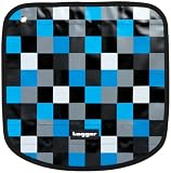Tagger 5001-802041-OLBK Messenger Flap Crew - Retro Squares OLBK, Sac mixte adulte - noir / OLBK, EU