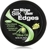 Ampro Shine 'N Jam Hair Conditioning Gel, Silk Edges, 2 Ounce