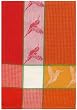 Waffle Weave 100% Cotton Hummingbird Mustard Yellow Dishtowel 18" X 28" Set / 6