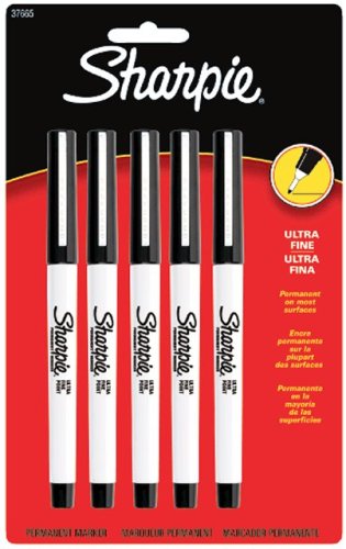 Sharpie Ultra Fine 5 Pack