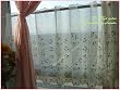 Delicate Embroidery alamo vine valance/cafe curtain