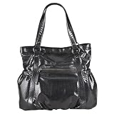 Limited Edition Perforated Large Tote - Black